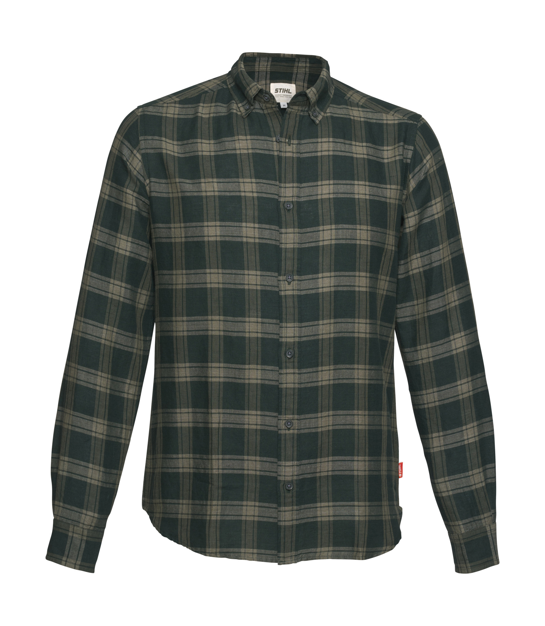 Koszula PLAID zielona