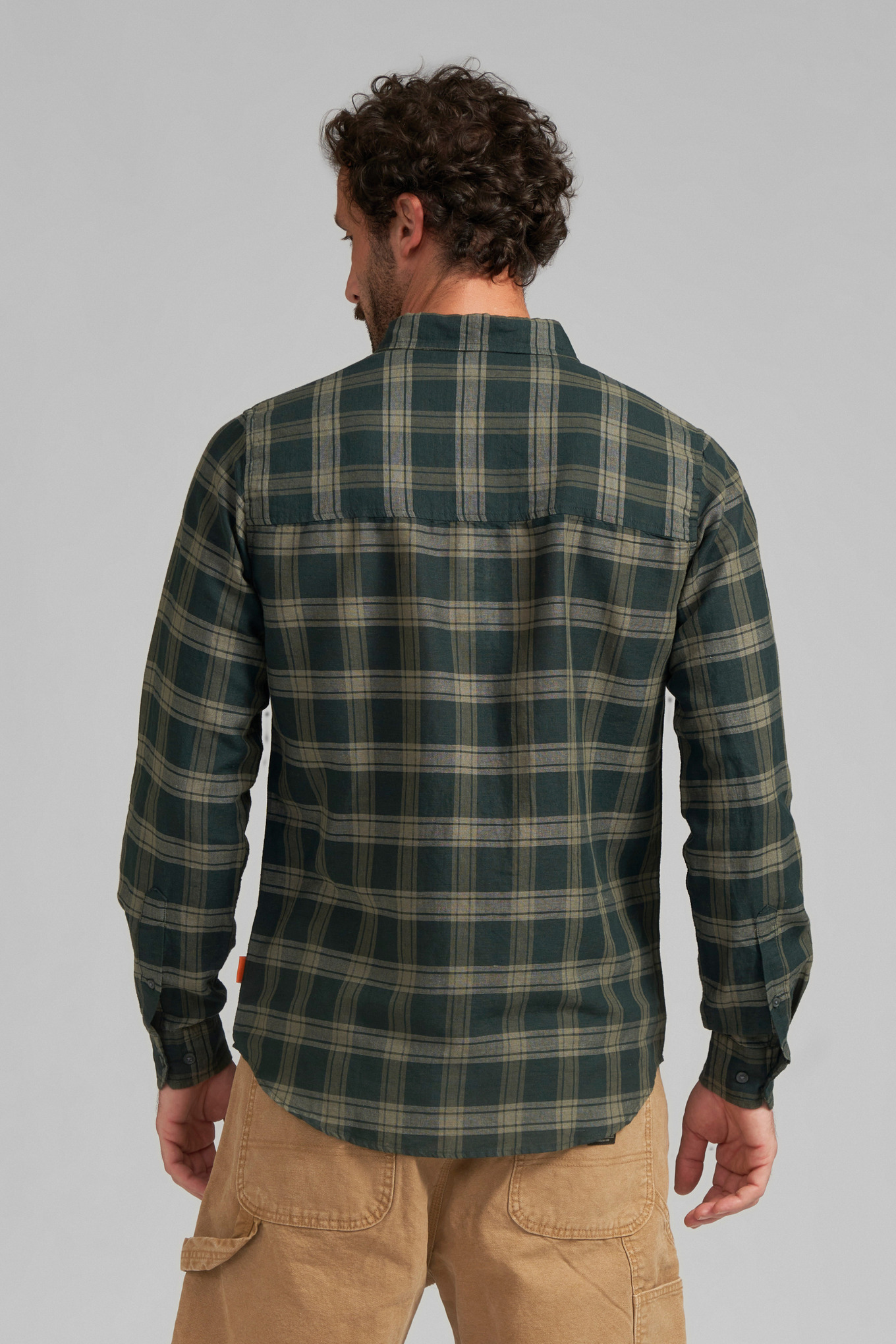 Koszula PLAID zielona