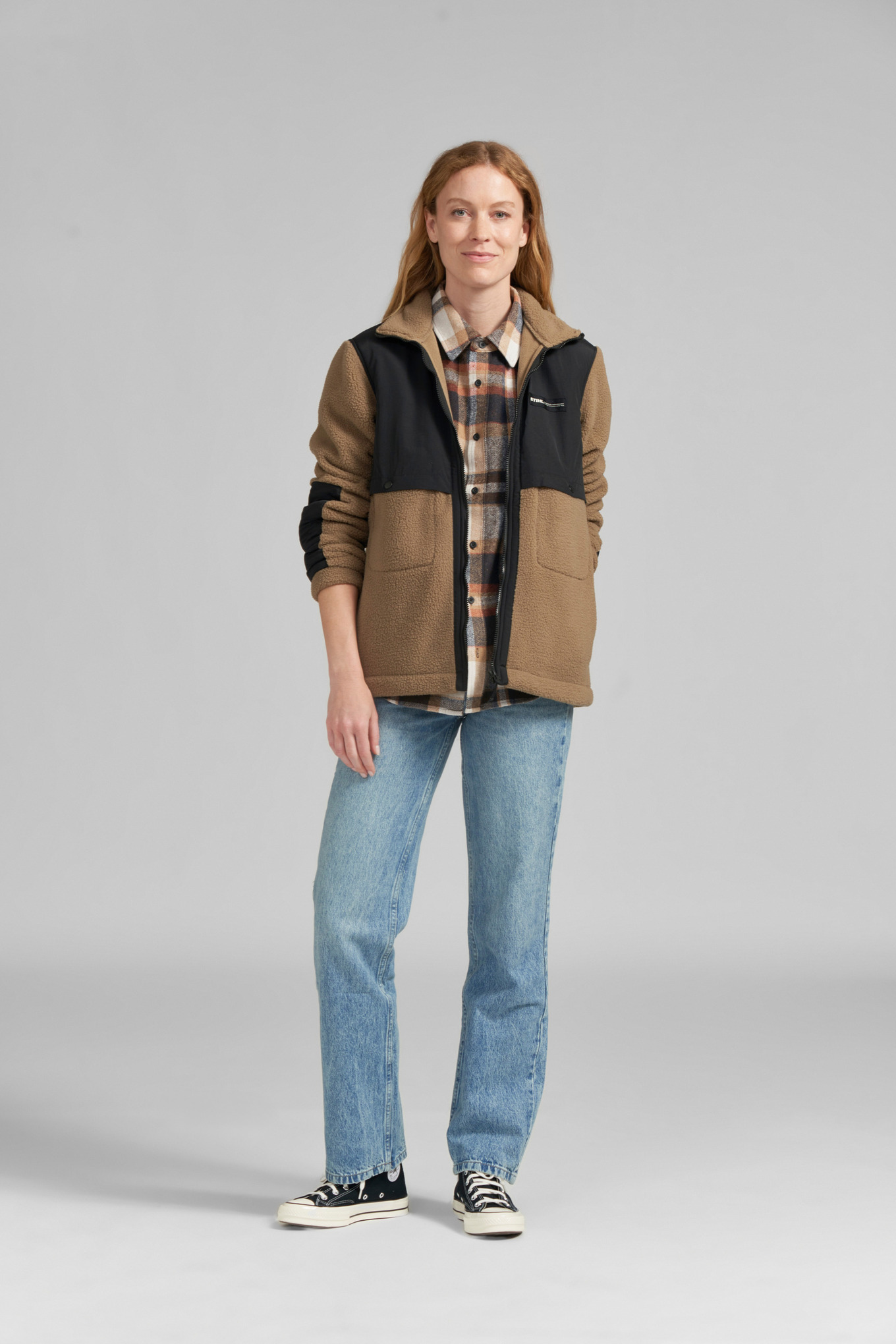 Kurtka SHERPA BROWN