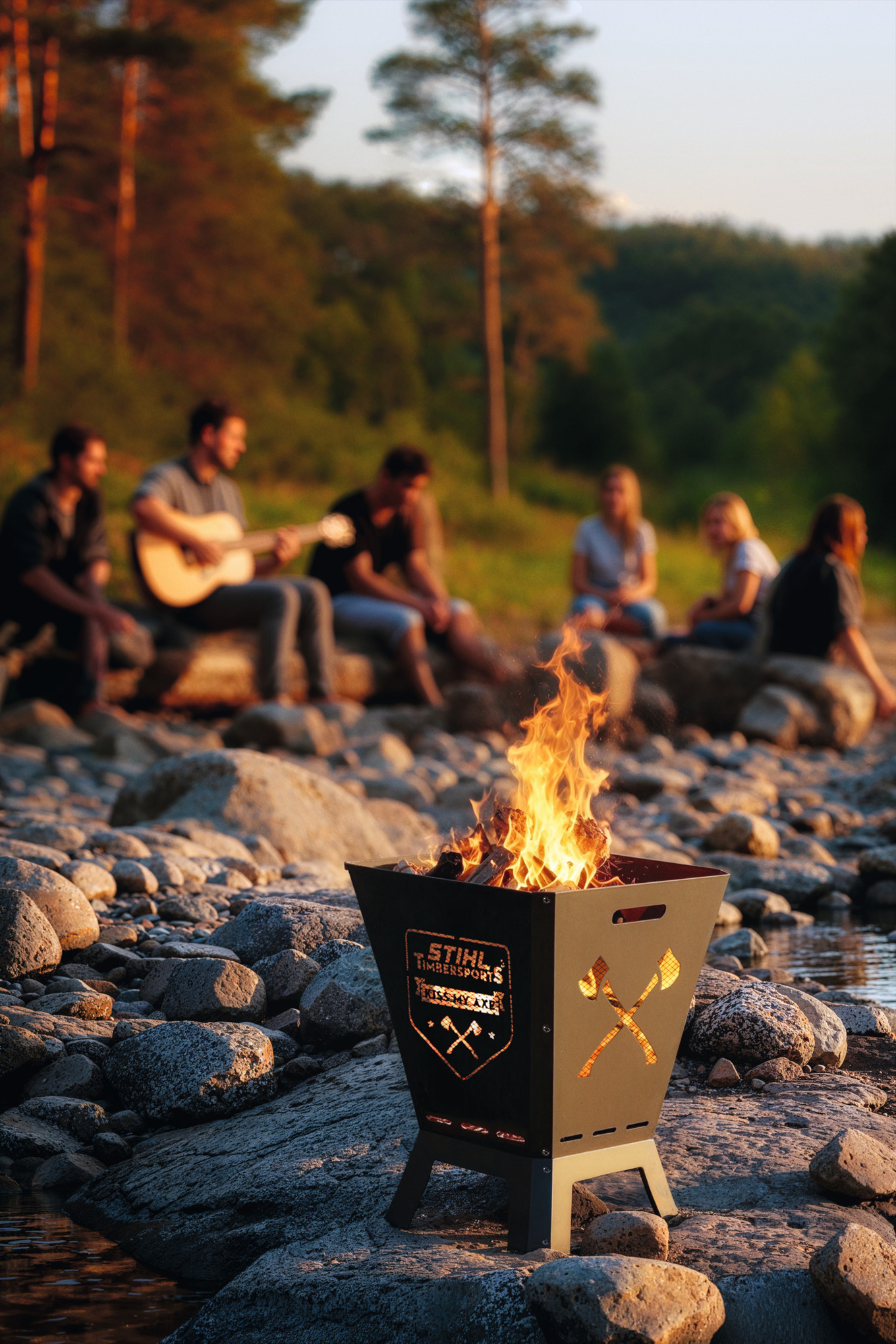 Palenisko z rusztem do grillowania TIMBERSPORTS®